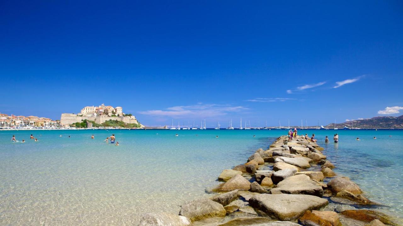Belle Location Sur Lumio Avec Vue Remarquable Et Jardin别墅 外观 照片